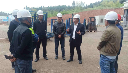 石鎮(zhèn)槐、陳箐帶隊暗訪督導(dǎo)重大項目建設(shè)和安全生產(chǎn)工作