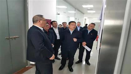 市委常委、組織部長(zhǎng)張鵬飛蒞臨遂寧興業(yè)集團(tuán)調(diào)研